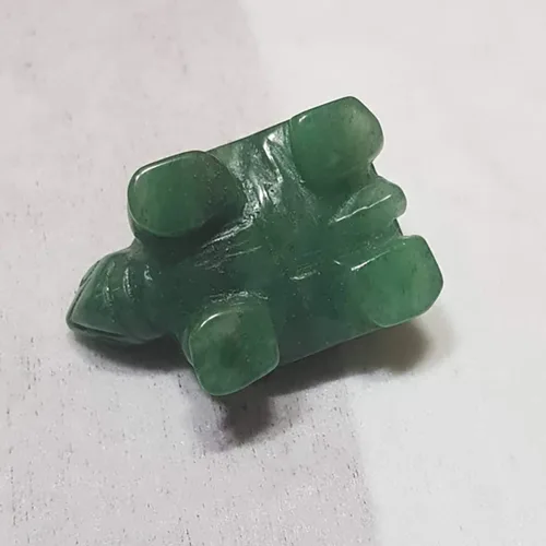 Vista 5 de Figura de tortuga de cristal, estatua de bolsillo de tortuga, tamaño pequeño