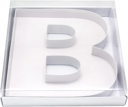 Vista 22 de WENPACK 2025 - Caja de regalo de cartón con forma de tapa transparente (negro, tapa graduada)