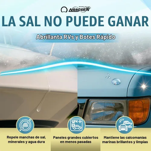 Vista 6 de Nanoskin Hydro Express hidrofóbicos Spray de polímero Añade brillo y brillo, fórmula avanzada, brillo duradero, brillo mejorado, rendimiento sin