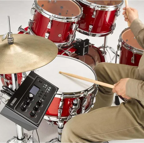 Vista 2 de Módulo de batería electrónica-acústica Yamaha EAD10 con micrófono estéreo y disparador, Negro