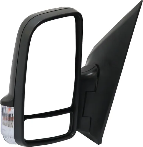 Vista 2 de Espejo lateral izquierdo del conductor con luz de señal para Dodge Freightliner Mercedes Sprinter 2007-2014