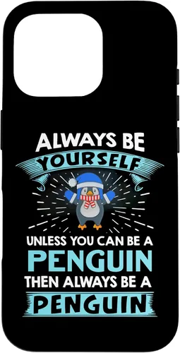 Vista 20 de iPhone 16 Penguin Shirt for Kids Boys Case