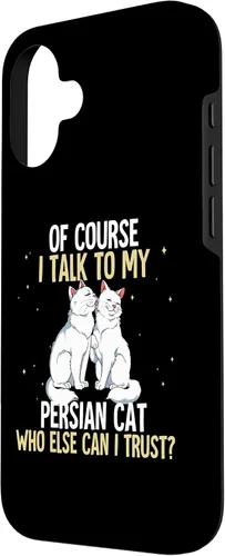 Vista 2 de iPhone 16 Persian Cat Case