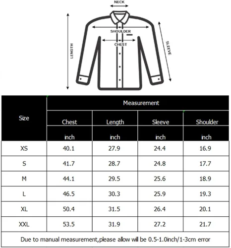 Vista 7 de Camisas de vestir para hombre de manga larga de algodón con botones y mangas largas, de corte ajustado