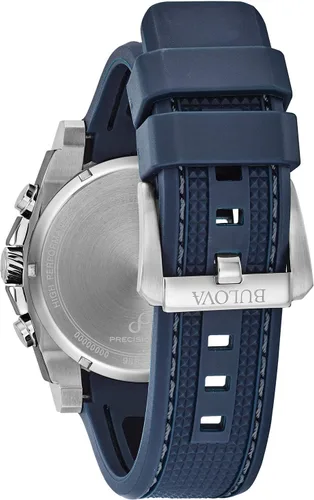 Vista 7 de Bulova Men's Icon High Precision Quartz Chronograph Watch, Curved Mineral Crystal