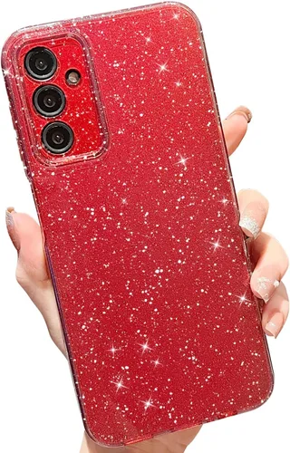 Vista 88 de MINSCOSE Funda compatible con Samsung Galaxy A14 5G, bonita funda delgada con purpurina fina, a prueba de golpes, de TPU para mujeres y niñas