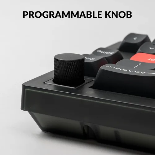 Vista 3 de Keychron V2 - Pomo de teclado mecánico personalizado con cable 65 de diseño QMKVIA programable con interruptor de teclado intercambiable en caliente