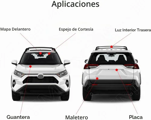 Vista 3 de Xpismii Kit de 13 piezas de luz LED interior Cherokee blanca de 6000 K, repuesto para Jeep Cherokee KL 2014 2015 2016 2017 2018 2019 2020