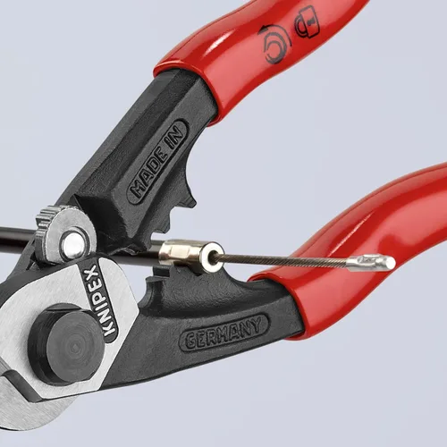 Vista 7 de KNIPEX 95 61 190 Cortadores de cuerda de alambre SBA
