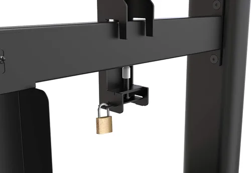 Vista 6 de StarTech - Soporte de señalización digital, con gestión de cables, color negro (DSIGNAGESTND) Cerradura del quiosco de la pantalla táctil