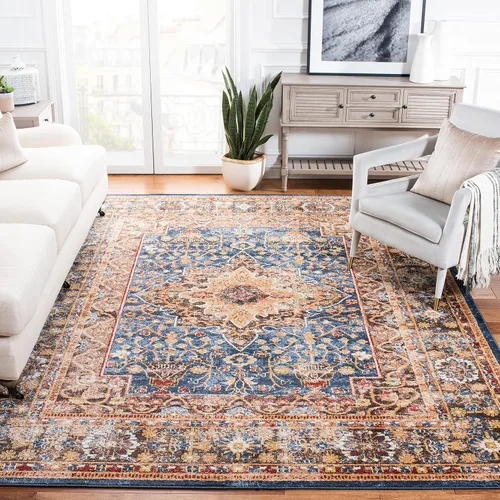 Vista 40 de SAFAVIEH Bijar Collection - Alfombra decorativa de 2 pies 3 pulgadas x 4 pies, marfil y óxido, diseño oriental envejecido, no desprende pelusa