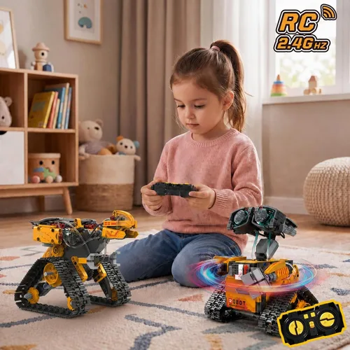 Vista 5 de Kit de construcción de robot de codificación STEM 5 en 1