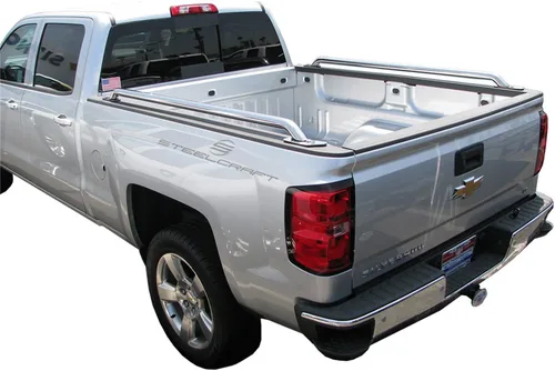 Vista 2 de Steelcraft 602237 Riel de cama de acero inoxidable