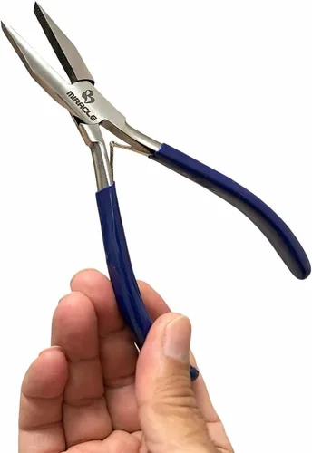 Vista 13 de Alicates de extensión de cabello Microlink – Herramienta profesional multifunción de acero inoxidable para aplicación de cuentas nano y microenlace