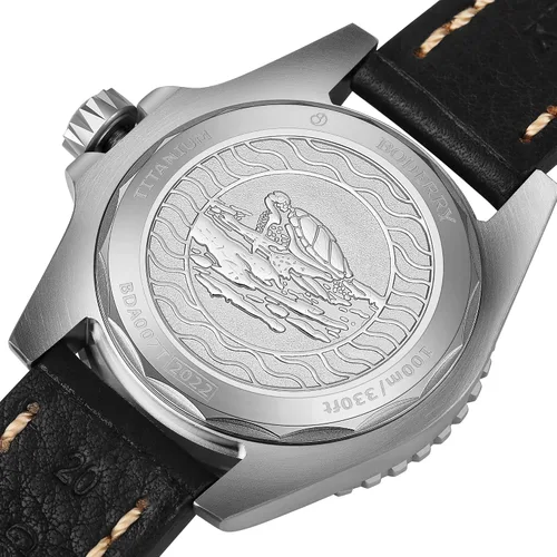Vista 6 de BODERRY Relojes de buceo automáticos japoneses originales para hombre, caja de titanio con cristal de zafiro, reloj de pulsera mecánico impermeable