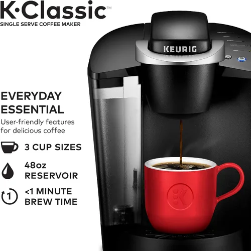 Vista 2 de Cafetera clásica K-Classic de Keuring con mezcla especial de Newman's Own Organics, 32