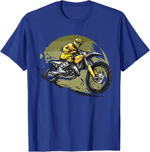 Vista 27 de Camiseta de motocross Supermotard Enduro, Negro, S