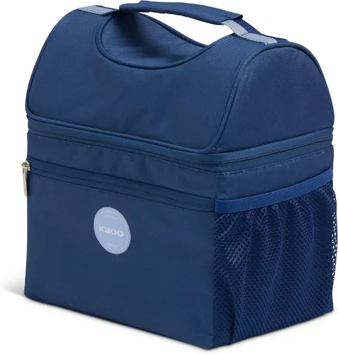 Vista 18 de Igloo Gripper - Bolsa enfriadora de lados suaves Enfriador de almuerzo aislado de doble compartimento