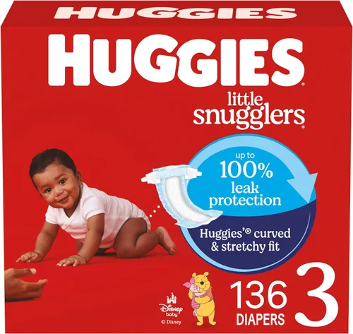 Vista 14 de Huggies Little Snugglers - Pañal para bebé, talla 1, 8 a 14 libras, 34717, 20
