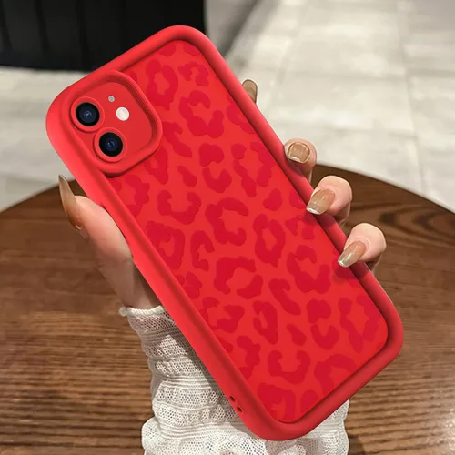Vista 8 de Funda compatible con iPhone 11, diseño de estampado de guepardo, TPU suave a prueba de golpes, funda protectora para mujeres y niñas, funda delgada