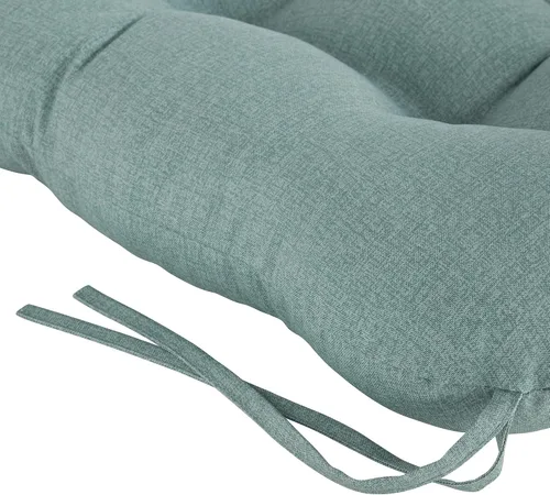 Vista 48 de Greendale Home Fashions Juego de 2 cojines de asiento y respaldo para exteriores, diseño Adobe Stripe 2
