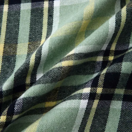 Vista 8 de Camisa con botones para hombre, con estampado a cuadros, estilo casual, holgada, manga larga, cómodas, sudaderas