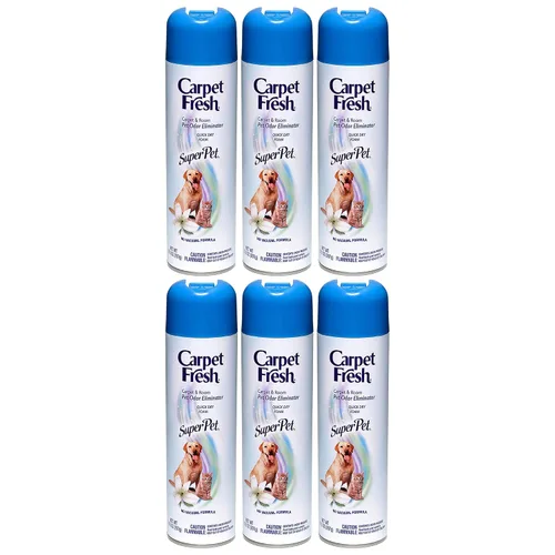 Vista 2 de Carpet Fresh, Desodorante de alfombras sin aspiradora / aroma profesional, Azul, 6