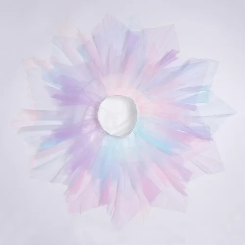 Vista 4 de LX7 Vestido de ballet de princesa multicolor con falda tutú para niña pequeña