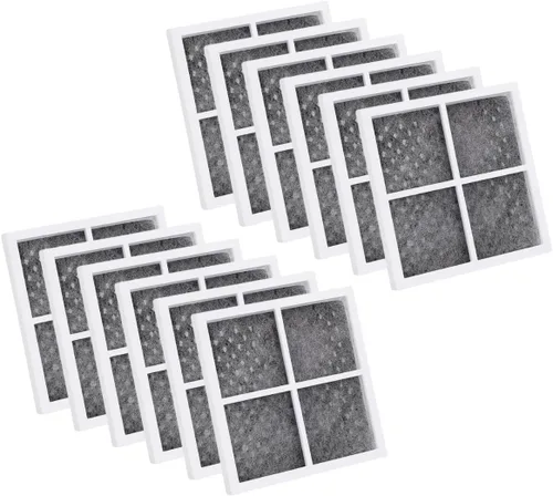 Vista 10 de Nispira Filtro de aire de repuesto compatible con refrigerador LG LT120F Kenmore Elite 469918 ADQ73214402, ADQ73214404-2 paquetes