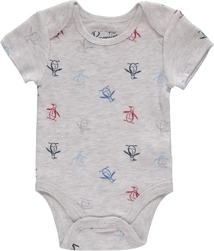 Vista 5 de Original Penguin baby-boys Bodysuits Multi Pack Set