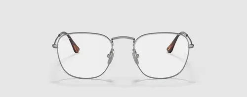 Vista 3 de Ray-Ban mens Rx8157v Frank Titanium Square Prescription Eyewear Frames