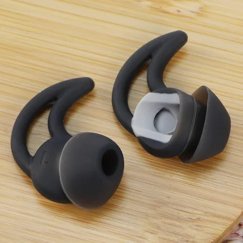 Vista 6 de 3 pares de auriculares de repuesto de silicona en auriculares con aislamiento de ruido compatibles con Bo-se QC20 QC20i SoundSport SIE2i IE2 IE3