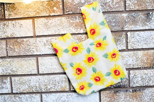 Vista 3 de Bolso lindo del nudo del patrón de las mujeres tamaño pequeño