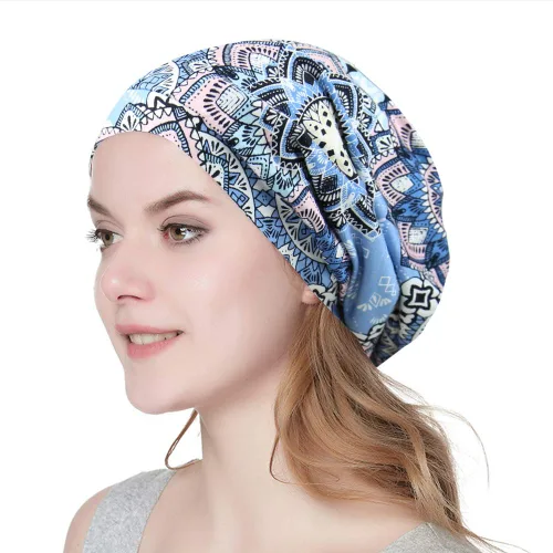 Vista 154 de Alnorm - Gorro con forro de satén y suave banda elástica para hombres y mujeres, talla única Se ajusta a la mayoría
