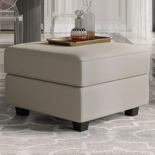 Vista 10 de Belffin - Sofá modular de terciopelo con asientos de almacenamiento, sofá de 3 plazas para sala de estar, color negro