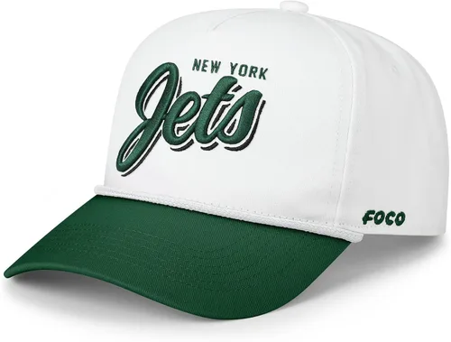 Vista 18 de FOCO Gorra con logotipo del equipo de la NFL para hombre con script Monty