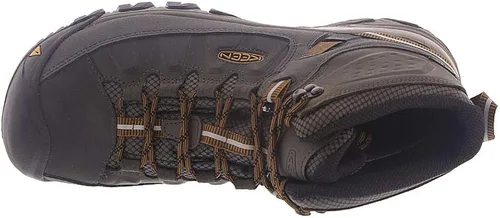 Vista 2 de KEEN - Botines Targhee III para senderismo impermeables de altura media para hombre negro