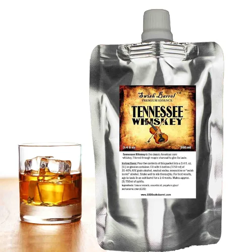 Vista 12 de Tennessee Bourbon Whiskey Flavor Essence (paquete individual), repuesto de sabor de licor para envejecimiento en barrica, mezcladores de cócteles