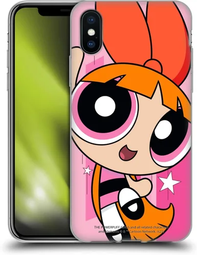 Vista 106 de Head Case Designs Funda de gel suave con licencia oficial de The Powerpuff Girls Blossom Graphics compatible con Apple iPhone 7 Plus/iPhone 8 Plus