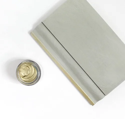 Vista 2 de Jolie Cera de dorado – Acabado metálico para muebles, herrajes y decoración, oro, 1 onza [30ml]