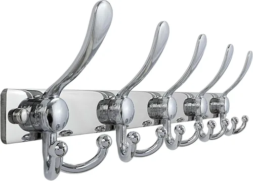 Vista 65 de Dseap - Perchero para montaje en pared, base resistente calibre 12 vs Flimsy de 0.039 pulgadas, ganchos sólidos antidesgarros, montaje en perno