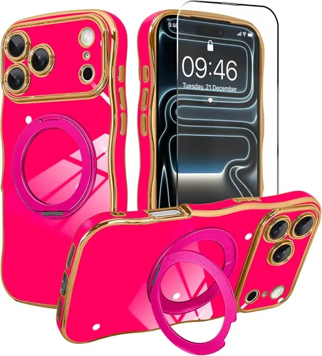 Vista 76 de tharlet for iPhone 17 Case Black with 360° Spin Magnetic Stand