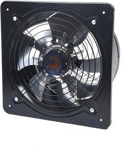 Vista 3 de Gdrasuya10 Ventilador de extractor de aire, 12" ventilador axial industrial 2800r/min 110V del extractor de la ventilación