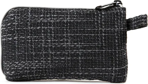 Vista 3 de Monedero acolchado, con interior blando y cremallera segura y resistente., Negro), LYSB01M30EKPS-SPRTSEQIP