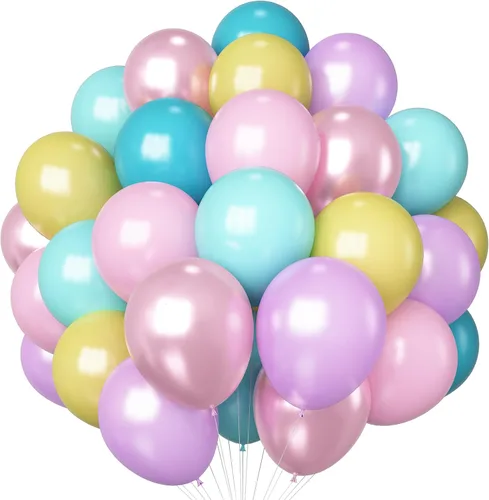 Vista 8 de HILAVO Globos negros, azules, blancos