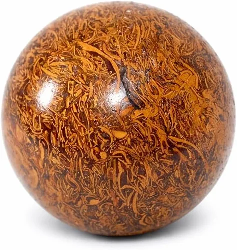 Vista 37 de Bola esférica de cristal de amatista natural Jet de 50 a 2.165 in Piedra curativa para energía positiva, meditación, reiki, equilibrio de chakras