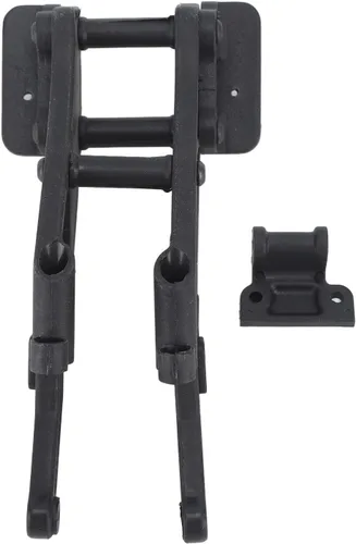 Vista 2 de Soporte de ala trasera de coche, soporte de montaje para patas de alerón de ABS, soporte de montaje para ZD Racing 1/8 coches