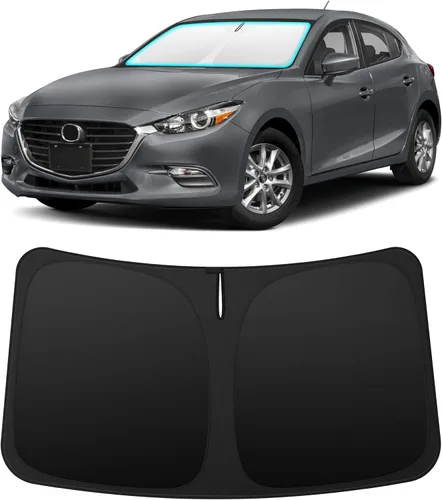 Vista 126 de INSAUTO Accesorios para parasol de parabrisas de ajuste personalizado para Acura RDX 2019-2026, parasol plegable para ventana delantera, reflector