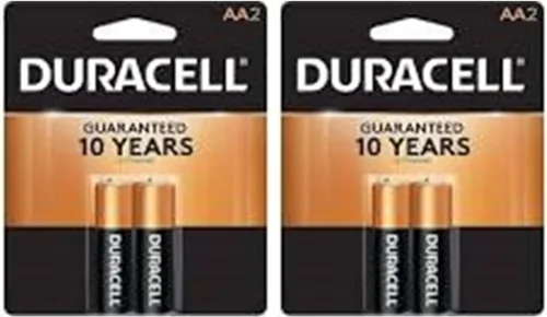 Vista 5 de Duracell Pilas alcalinas AA 1.5v (paquete de 2) MN1500 (LR6)
