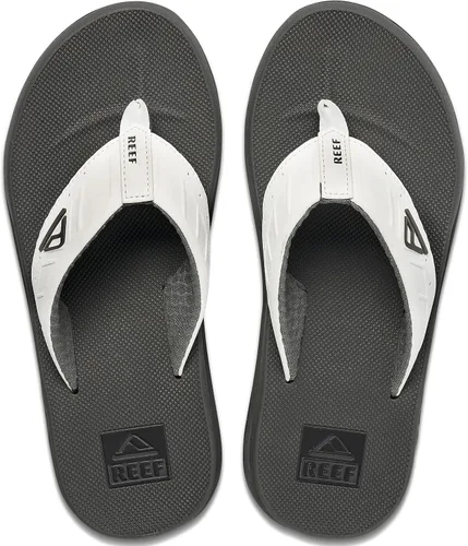Vista 5 de Reef Chanclas Phantoms para hombre, grisblanco, 14, GrisBlanco